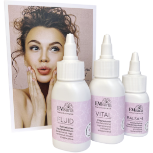 EmSana - 3-er Reise-Set Fluid/Vital/Balsam (50ml/50ml/30ml)